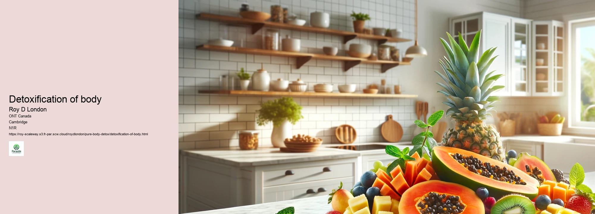 detoxification of body